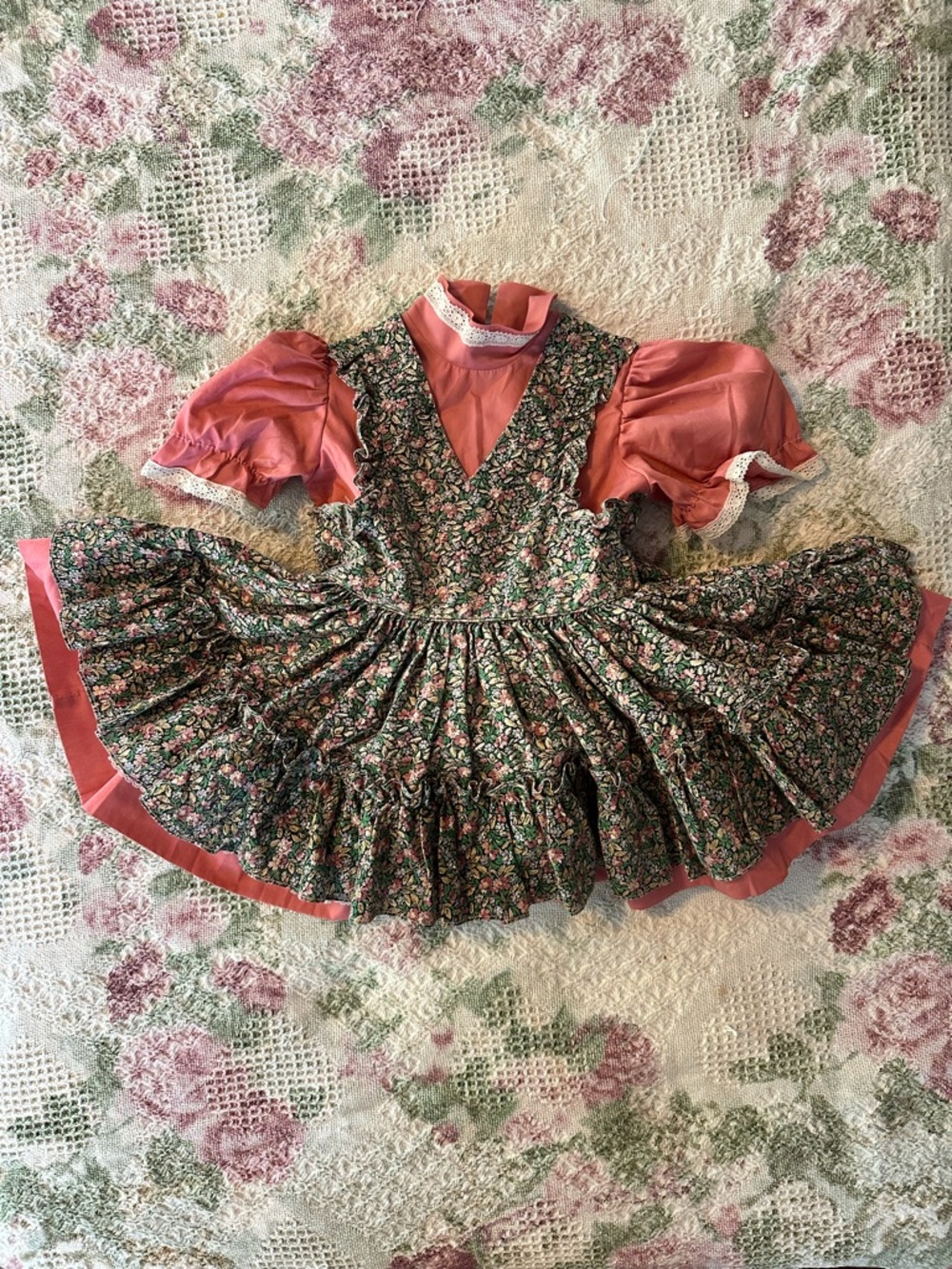 Girls Vintage Floral Sweet n’ Sassy dress